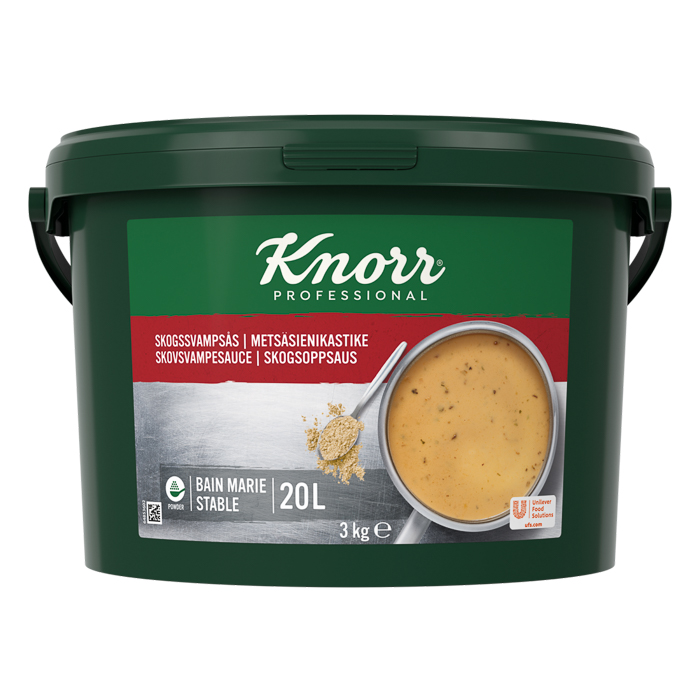 Knorr Skovsvampesauce 3 kg / 20 l